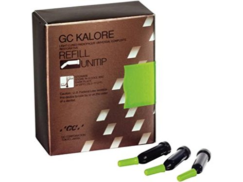 GC 003605 Kalore Dental Composite Unitips BW 10/Pk 0.16gm