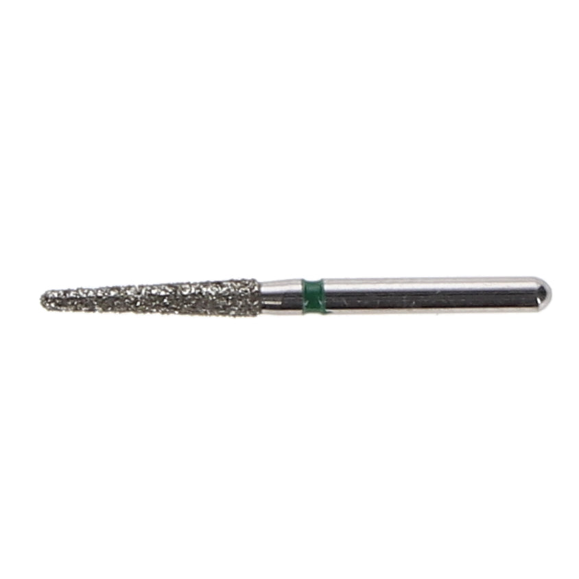 House Brand Dentistry 401683 HSB FG 856L-016M Long Round End Taper Medium Grit Diamond Burs 10/Pk