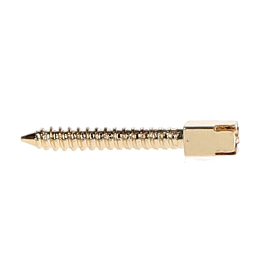 House Brand Dentistry 400012 HSB Gold Plated Screw Posts L3 #3 Long 11.8mm 12/Pk