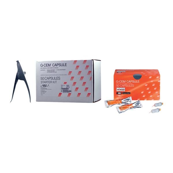 GC 439003 G-Cem Self-Adhesive Resin Cement Capsule Starter Kit