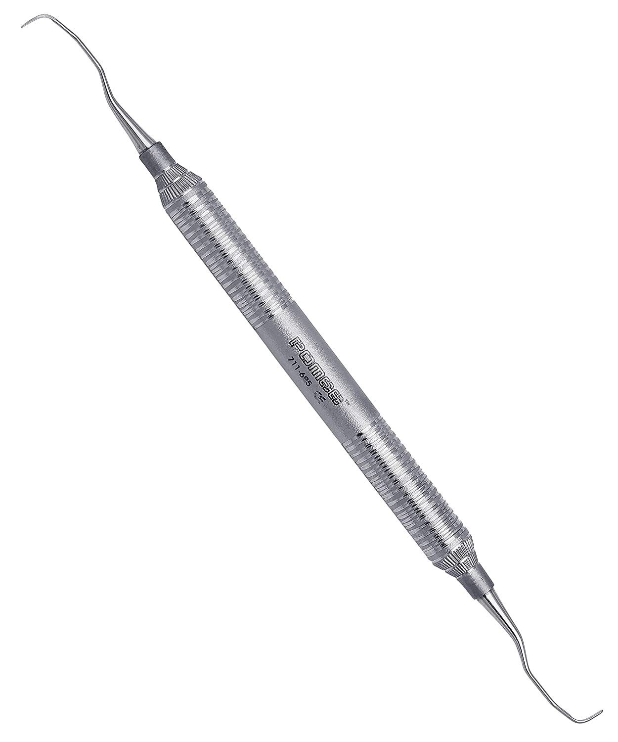 House Brand 711-695 Pomee Double End Gracey Curette #13/14 Hollow Handle 9.5 mm