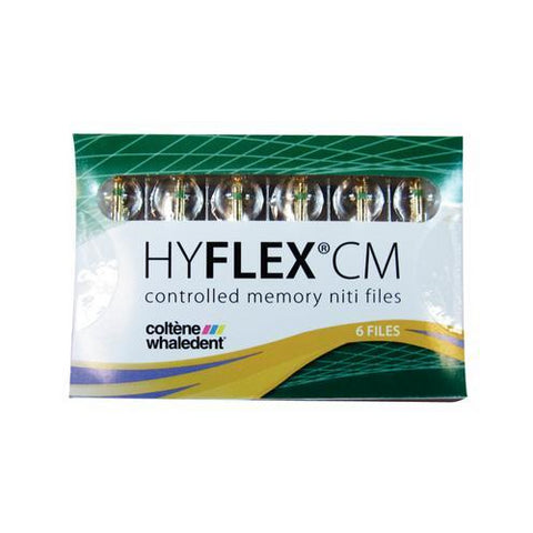 Coltene Whaledent H8310625 HyFlex CM NiTi Files .06 Taper 31mm #25. 6/Pk
