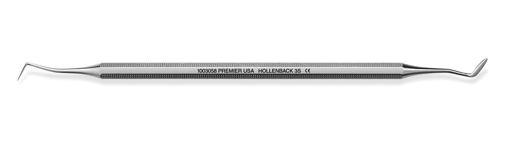 Premier Dental 1003058 Double End 3S Hollenback Carver With Regular Handle