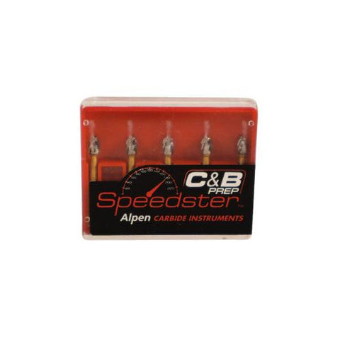 Coltene Whaledent RCB379023 Alpen Speedster FG Friction Grip C&B Prep #379-023 Football Carbide Burs 5/Pk