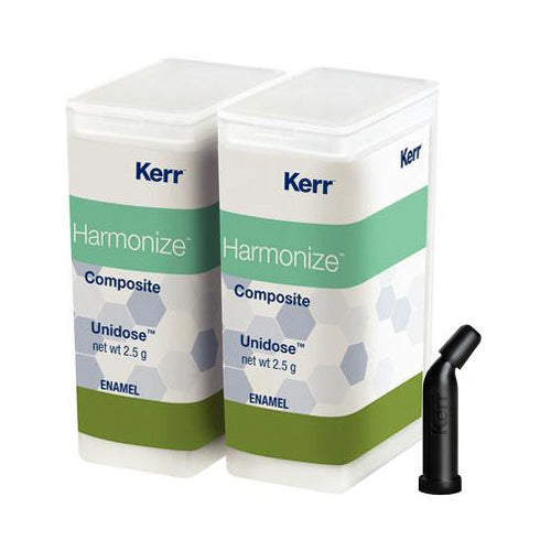 Kerr Dental 36582 Harmonize Universal Composite Unidose Tips Enamel A3.5 20/Pk 0.25 Gm EXP Dec 2025