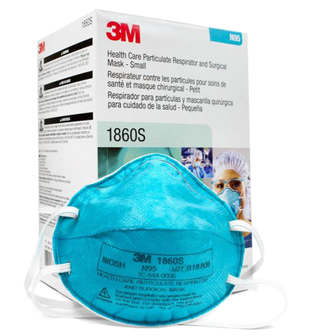 3M ESPE 1860S N95 Particulate Respirator and Surgical Mask Small 20/Box