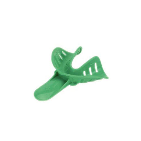 Plasdent ITO-4L Ortho Impression Trays Adult Small Lower #4 Green 25/Pk