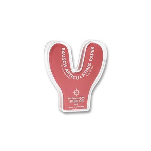 Bausch BK04 Articulating Paper Horseshoe Strips .008