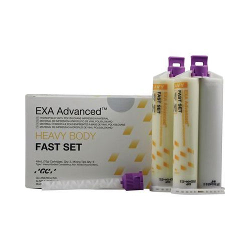 GC 138118 EXA Advanced VPS Impression Material Monophase Normal Set 8/Pk 48mL