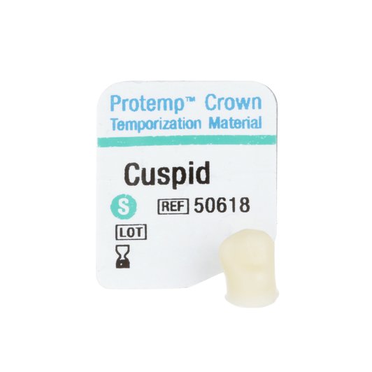 3M ESPE 50618 Protemp Crown Temporization Material Small Cuspid Shells 5/Pk EXP Apr 2026