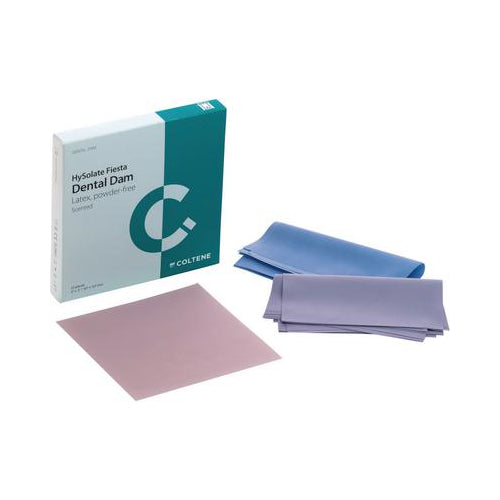 Coltene Whaledent 60034438 HySolate Fiesta Latex Dental Dam 6