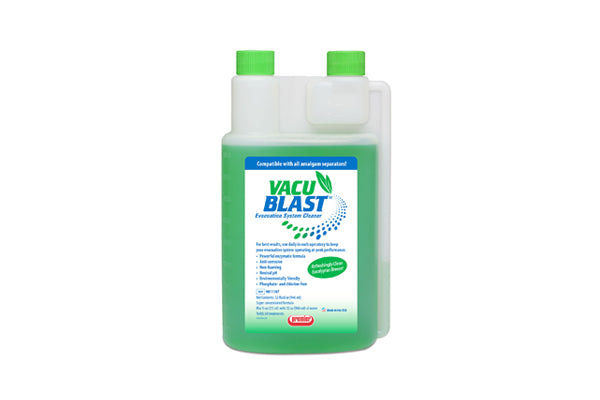 Premier Dental 9011107 Vacu Blast Evacuation System Cleaner Concentrated 32 Oz