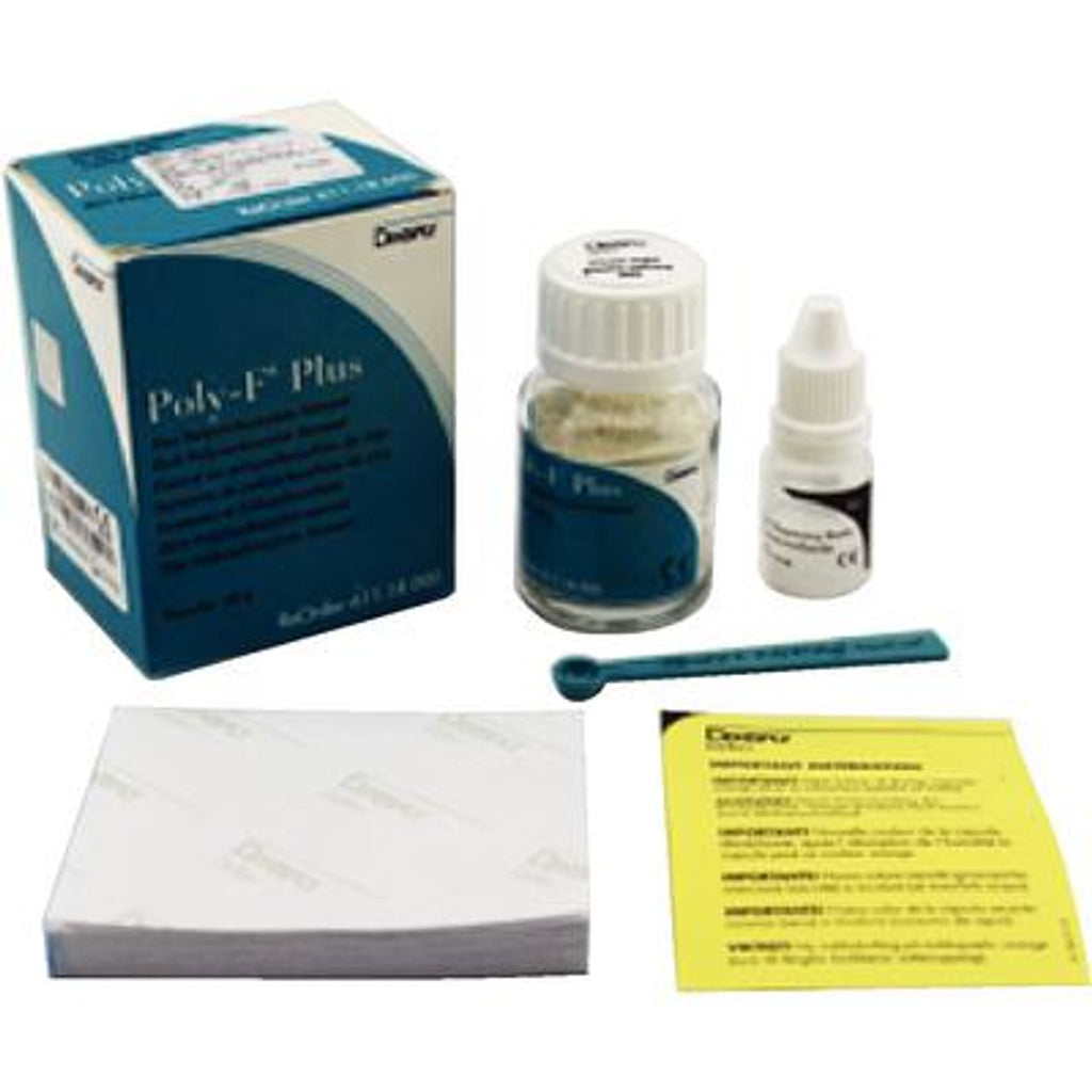 Dentsply Sirona 61118000 Poly F Plus Zinc Dental Cement 50 Gm – MVP ...