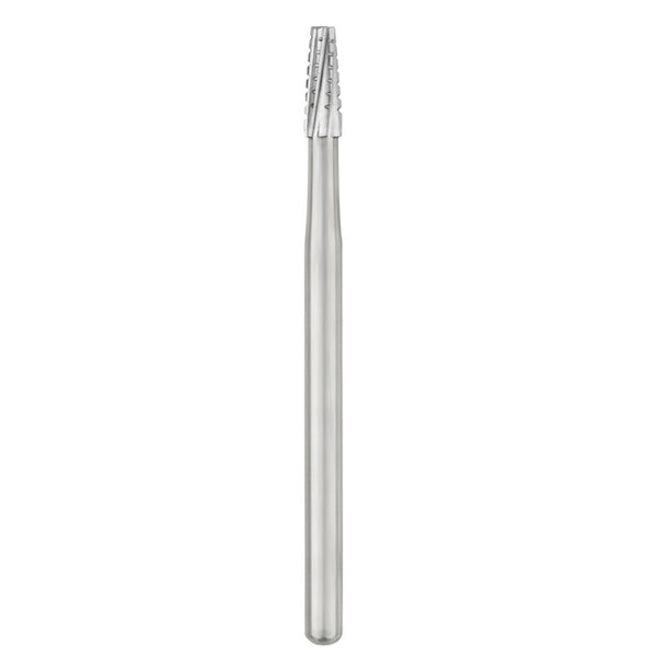 SS White 14915 HP Handpiece 1703L Long Crosscut Tapered Fissure Carbide Burs 10/Pk