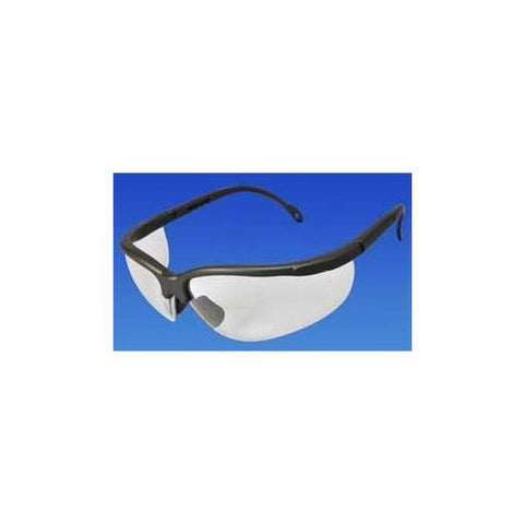 Palmero Sales Co Inc 3707 Sphere-X Eyewear Black Frame w/Clear Lens