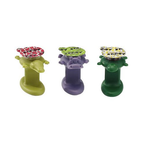 Denticator 379003 Zooby Prophy Paste Cup Animal Grippers Grip Holder 3/Pk