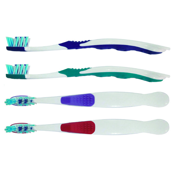 OraBrite 10774B OraLine OraDent Professional Youth Toothbrushes 32 Tuft Extra Soft 72/Pk