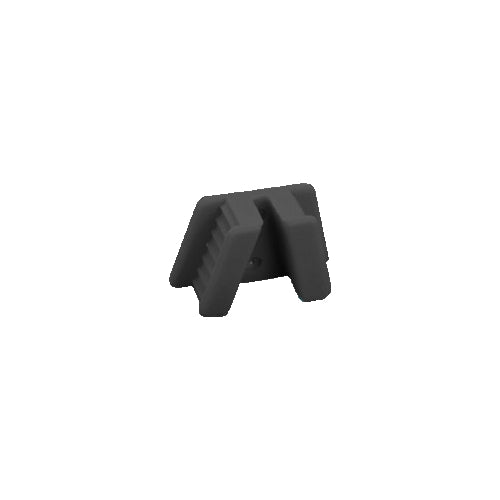 Plasdent RB-9050-9 EXTND Rubber Mouth Props Medium Child Dark Gray 2/Bx