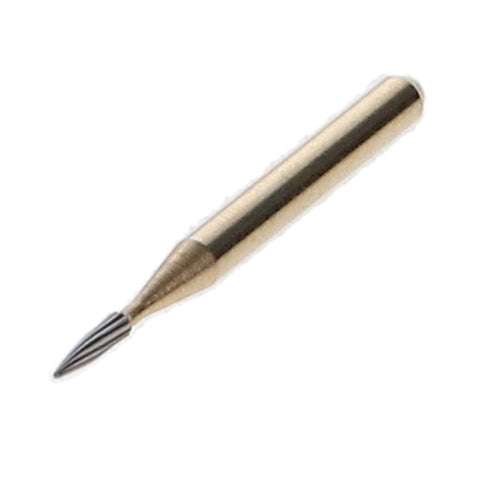 House Brand Dentistry 401265 HSB FG #7801 12-Blade Bullet Trimming & Finishing Burs 100/Pk