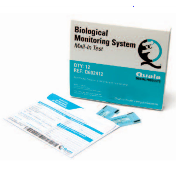 Quala Q602452 Biological Monitoring System Value Mail-In Test Strips EXP Jul 2025