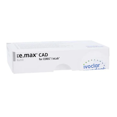 Ivoclar Vivadent 626380 IPS e.max CAD inLab CEREC Blocks LT C3 I12 5/Pk