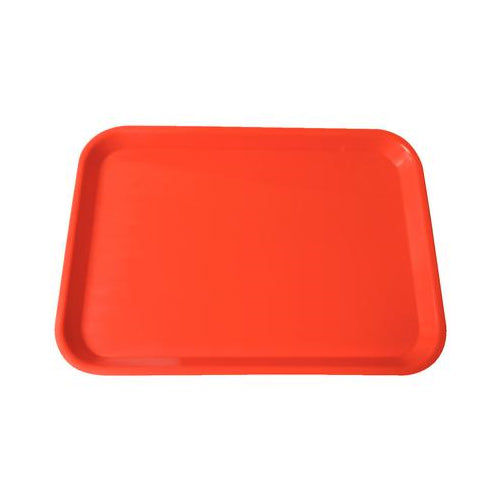 Plasdent 300BF-5 Set-Up Tray Flat Size B Ritter Plastic 13-3/8" X 9-5/8" X 7/8" Red