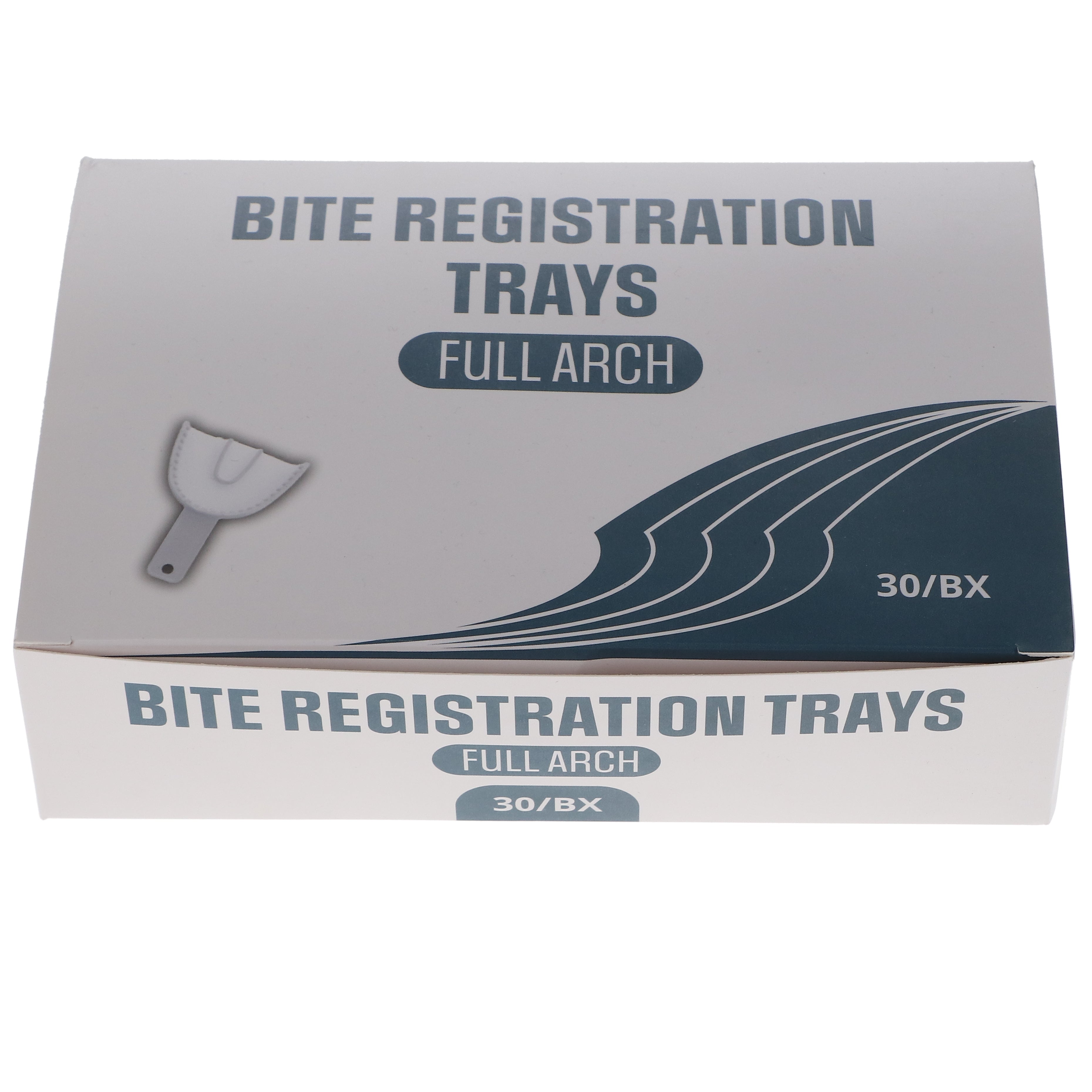 House Brand Dentistry 108116 Bite Registration Trays Full Arch 30/BX