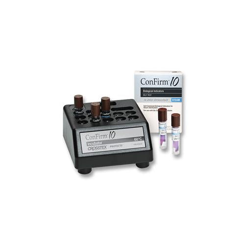 Crosstex C10BI25 Confirm 10 In-Office Steam Biological Indicators 25/Bx