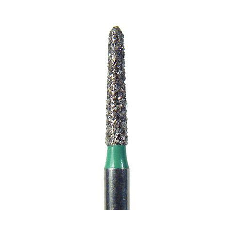 Microcopy 1812.10C NeoDiamond FG Friction Grip Coarse Beveled Cylinder Diamond Burs 25/PK