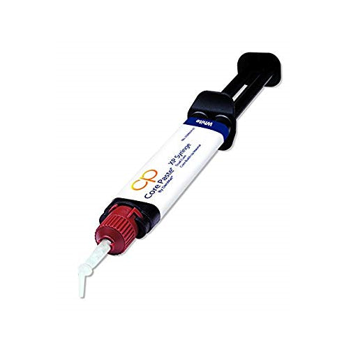 Denmat 030655110 Core Paste XP Dual Cure Complete Kit with Fluoride White EXP Oct 2025