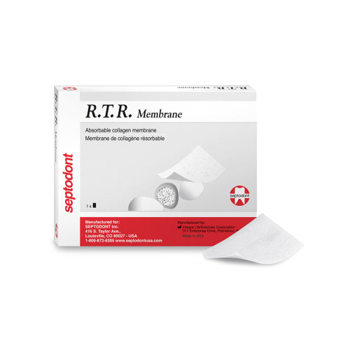 Septodont S0510 R.T.R. Absorbable Collagen Membrane 15mm X 20mm