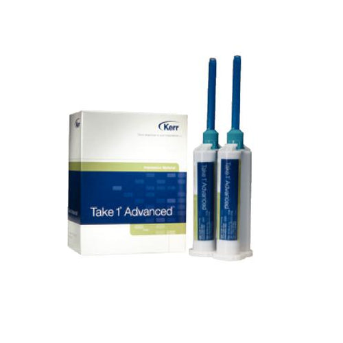 Kerr Dental 34457 Take 1 Advanced VPS Cartridges Rigid Tray Fast Set 2/Pk EXP Jun 2023