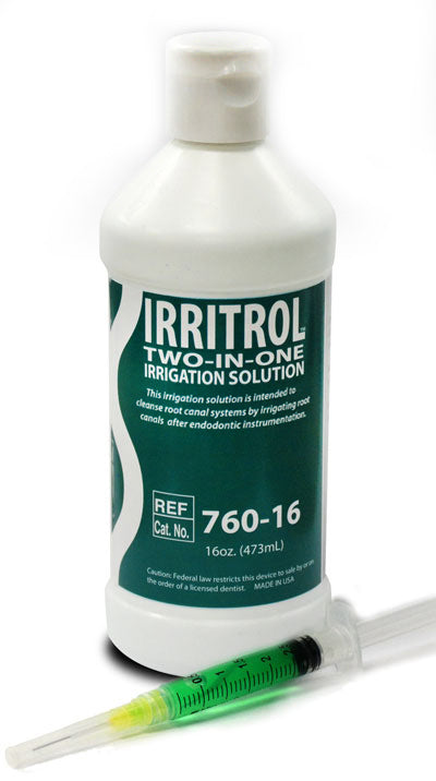 Essential Dental Systems 760-16 Irritrol Two-In-One Irrigation Solution 16 Oz