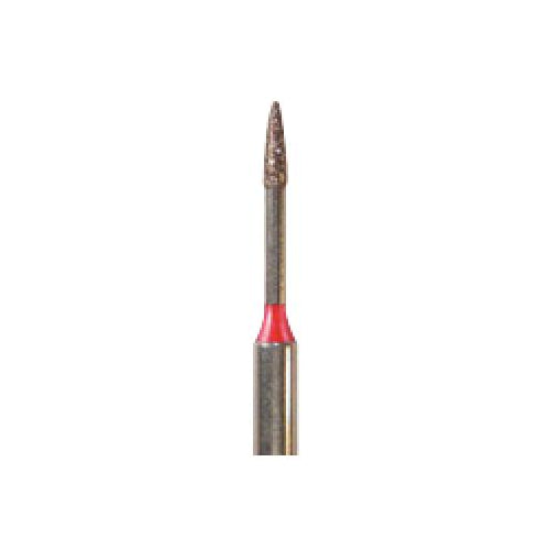 Microcopy 1509.3F NeoDiamond FG Friction Grip #1509.3 Bevel Margin Flame Shaped Fine Grit Diamond Burs 25/Pk