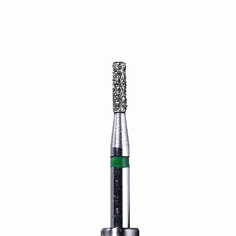 Mydent 835-012C Defend FG Friction Grip Coarse Grit Flat End Cylinder Diamond Burs 10/Pk