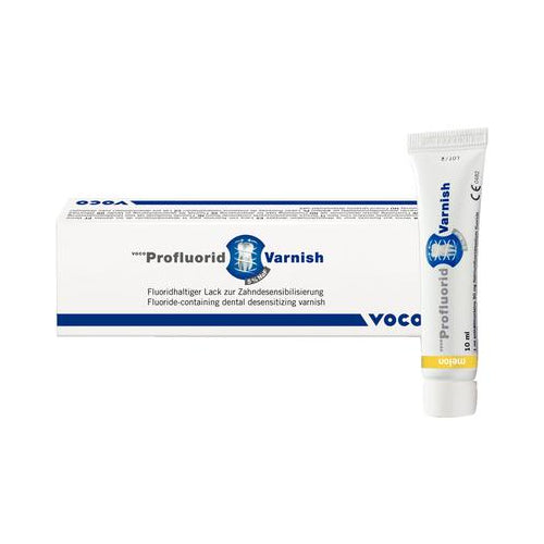 Voco 1267 Profluorid Varnish Soidum Flouride Tube 10 mL Melon White Transparent