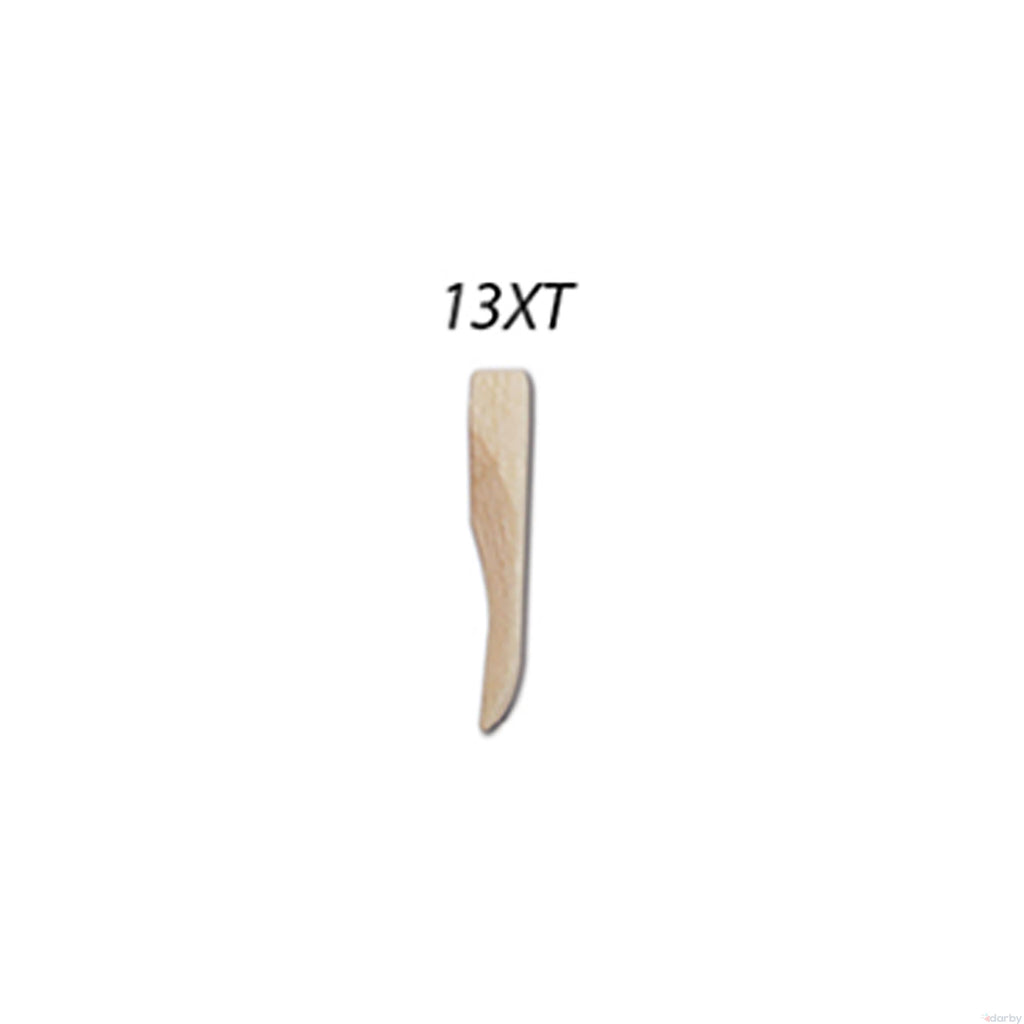 Premier Dental 9061100 Sycamore Anatomical Matrix Wood Wedges #13XT Extra Thin Neutral 400/Bx