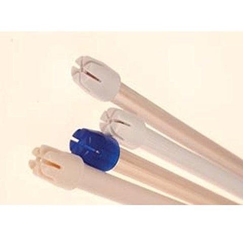 Crosstex ZCBI Advantage Disposable Saliva Ejectors Plastic 100/Pk Clear/Blue