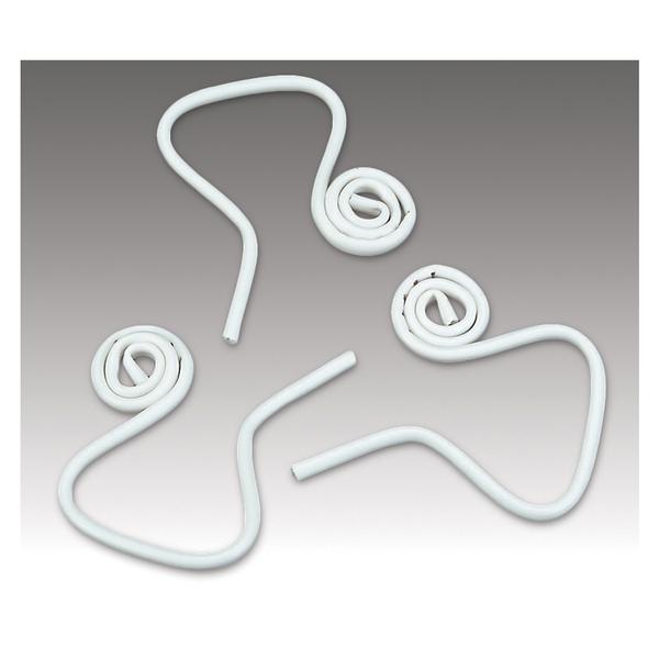 Plasdent 8111 Flexform Flexible Saliva Ejectors Smooth Edges White 100/Pk