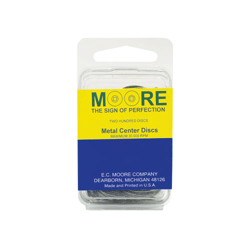 EC Moore BC-58-SCBB Paper Discs Brass Center 5/8