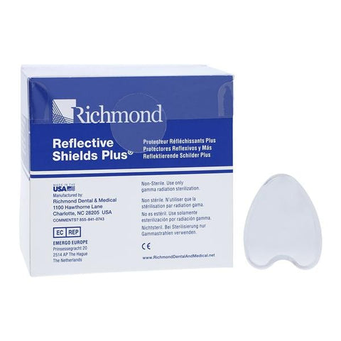 Richmond Dental 600710 Reflective Shields Plus Moisture Abatement Pads Small 50/Bx