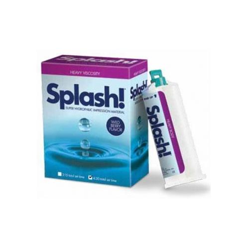 Denmat SPD1233 Splash! Cartridge Half-Time Set Heavy Body Cartridges 48 mL 2/Pk