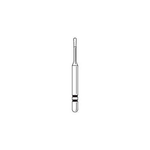 Abrasive Technology Two Striper FG Friction Grip MP 30R MicroPrep Medium Grit Diamond Burs 5/Pk
