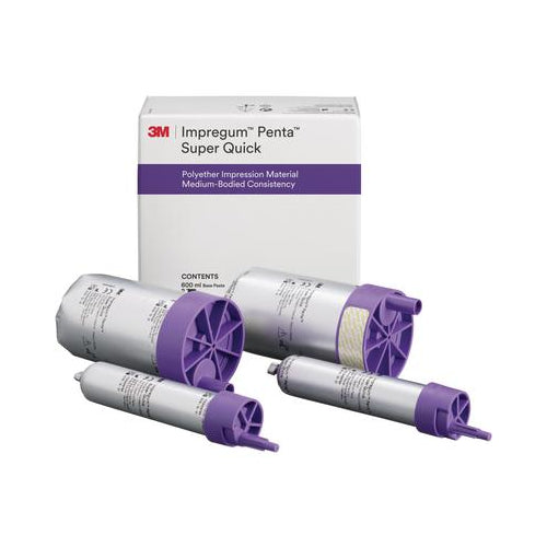 3M ESPE 69385 Impregum Penta Super Quick Medium Body Base & Catalyst 2/Pk EXP Jun 2024