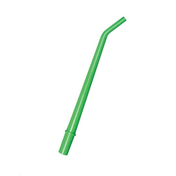 Safe-Dent A9020G Dental Oral Surgical Aspirating Tips 1/4" Green 25/Bag