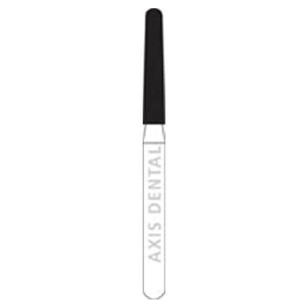 Axis Dental C856L-016 NTI FG Friction Grip Long Round End Taper Coarse Grit Diamond Burs 5/Pk