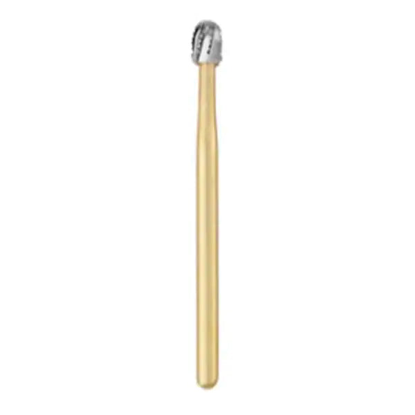 SS White 18208 Great White Gold GW FG Friction Grip 8R Round Restorative Removal Carbide Burs 10/Pk