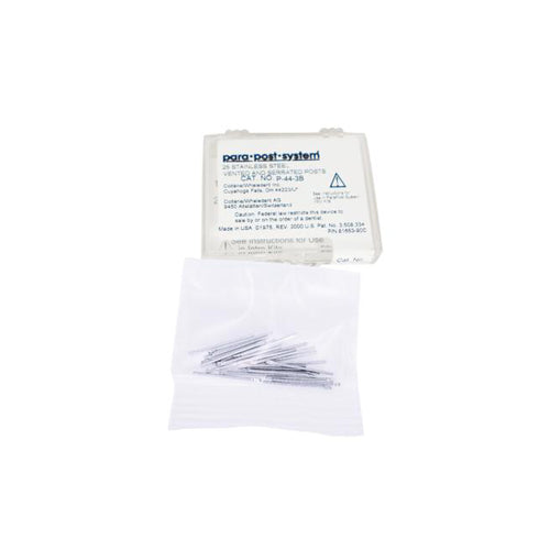 Coltene Whaledent P44-3B ParaPost Stainless Steel Posts Bulk Kit .036