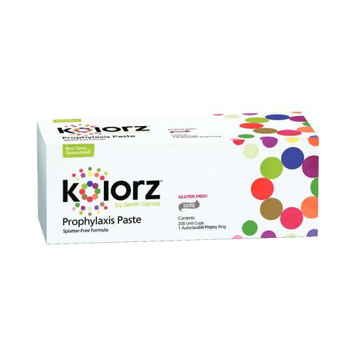 DMG 788404 Kolorz Prophy Paste with Xylitol Extra Coarse Grit Triple Mint 200/Pk