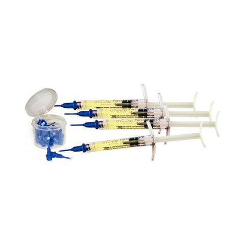 Vista Dental 502510 Porcelain Etch 9.5% Hydrofluoric Acid Syringes 4/Pk 1.2 mL